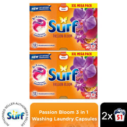 Surf 3in1 Laundry Detergent Passion Bloom 2 or 4pk - Buy 2
