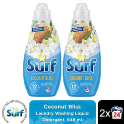 Surf Laundry Detergent Coconut Bliss 648ml, 2or3pk - Buy 2