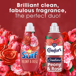 Surf Laundry Detergent Peony & Rose 648ml 2 or 4pk - Buy 2