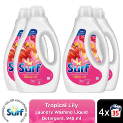 Surf Laundry Detergent Tropical Lily 945ml, 2or4pk - Buy 4