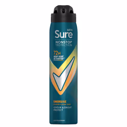 Sure Men Energise Deodorant Spray with 72H Nonstop Protection 250ml, 6 Pack