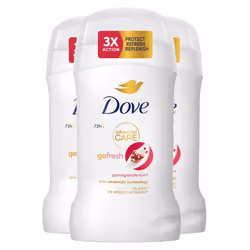 Dove Women Go Fresh Anti-Perspirant Deo Stick with 72H Protection 50ml, 3 Pk