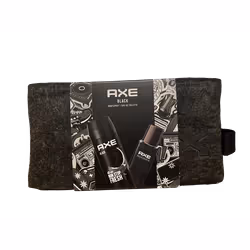 Axe Black 3pc Gift Set 75ml Eau de Toilette Spray 150ml Body Spray