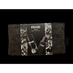 Axe Black 3pc Gift Set 75ml Eau de Toilette Spray 150ml Body Spray