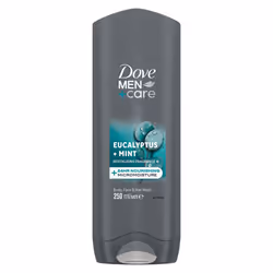 Dove Men+Care 3 in 1 Body, Face & Hair Wash Eucalyptus + Mint 250ml, 3 Pack