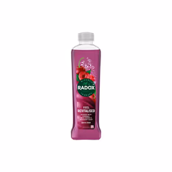 6x Radox Mineral Therapy Feel Revitalised Bath Soak w/ Cherry & Raspberry, 500ml