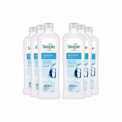 6x Simple Kind to Skin Sensitive Bath Soak Hypoallergenic for All Skin Types, 1L