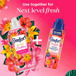 Comfort Fabric Conditioner Tropical Lily, 26W 780ml, 8 Pack
