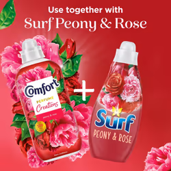 Comfort Fabric Conditioner Peony&Rose, 45Washes 1.35L, 6 Pack