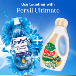 Comfort Ultra Fresh Fabric Conditioner Fresh Sky, 78W 1.17L, 6 Pack