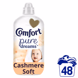 Comfort Fabric Conditioner Cashmere Soft, 48 Washes 1.44 L, 6 Pack