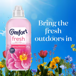 Comfort Fresh Spring Blossom Liquid Fabric Conditioner 31 W 930ml,8Pk