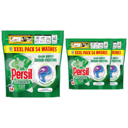 Persil Ultimate Washing Capsules Active Clean 54 Washes, 3 Pack
