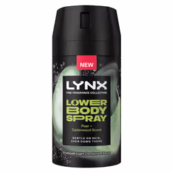 Lynx Lower Body Spray Pear + Cedarwood 72Hrs of Freshness 100ml, 3 Pack