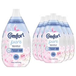 Comfort Fabric Conditioner Pure Heaven Scent, 64 Washes 960 ml, 6 Pk