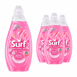 Surf Laundry Detergent Magnifi-Scent Floral Fusion 1.485L - 55W, 4Pk