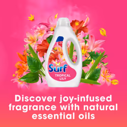 Surf XXXL Laundry Washing Detergent Tropical Lily 95W, 2.565L, 4 Pk