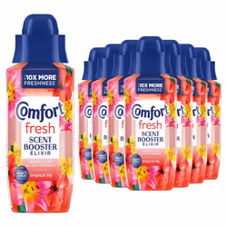Comfort Fresh Tropical Lily Liquid Scent Booster Elixir 342ml, 8Pk
