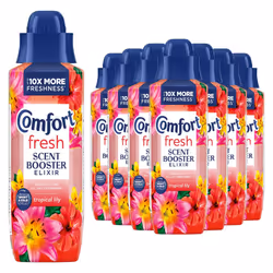 Comfort Fresh Tropical Lily Liquid Scent Booster Elixir 460ml, 8Pk