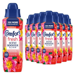 Comfort Fresh Tropical Lily Liquid Scent Booster Elixir 460ml, 8Pk