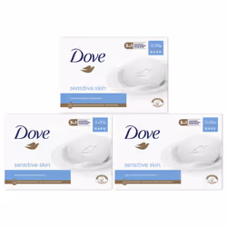 Dove Moisturising Beauty Cream Bar, 2x90g - Buy 3 - Sensitive