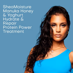 SheaMoisture Manuka Honey & Yoghurt Hydrate & Repair Protein Power Hair Mask Treatment sulphate & silicone free for extremely dry, brittle curly hair