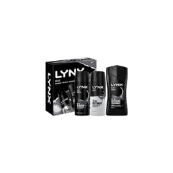 Black Trio Deodorant Gift Set Body Wash, Body Spray & Anti-Perspirant perfect for his daily routine 3 piece