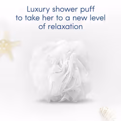 Awaken Complete Collection Gift Set with a luxury shower puff skin care gifts for her 6 piece