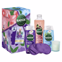 Ultimate Collection & bath soak Gift Set with a candle, eye mask, body wash perfect gift for any occasion 3 piece