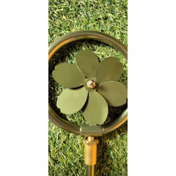 Metal Flower Garden Water Sprinkler Hose Pipe Lawn Watering Stake