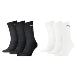 Puma Sport Lightweight Crew Sock (3 Pair) - 9-11 - Black