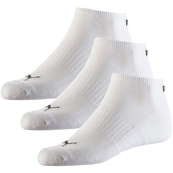 3-Pack Sports Trainer Socks, White - Eur 39-42
