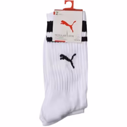 2-Pack Heritage Stripe Sports Socks, White - Eur 39-42