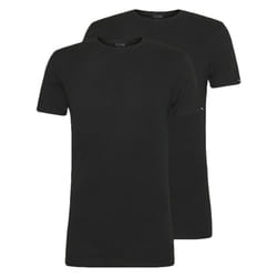 Puma 2 Pack Short Sleeve Crew Neck T-Shirt - Black, X-Large