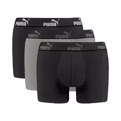 Puma 3 Pack Solid Boxers-ASS4-X-Large - Assorted 1, Small