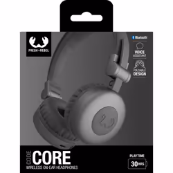 Fresh 'n Rebel Code Core Headset Wireless Head-band Calls/Music USB Type-C Bluetooth Grey - Additional view 6