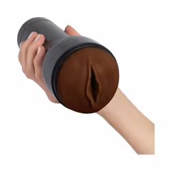 KIIROO FEEL STROKER MASTURBATOR - DARK BROWN