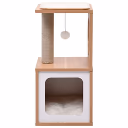 vidaXL Cat Tree with Sisal Scratching Mat 60cm Kitten Furniture Pet Supply