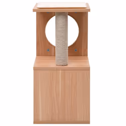 vidaXL Cat Tree with Sisal Scratching Mat 60cm Kitten Furniture Pet Supply - Additional view 4