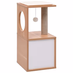 vidaXL Cat Tree with Sisal Scratching Mat 60cm Kitten Furniture Pet Supply - Additional view 5