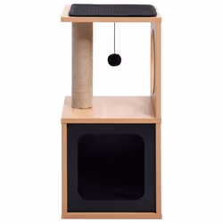 vidaXL Cat Tree with Sisal Scratching Mat 60cm Kitten Furniture Pet Supply