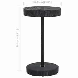 VidaXL 45856 outdoor table Black - Additional view 5
