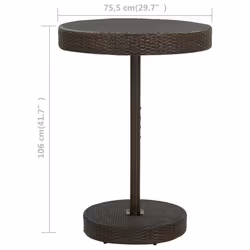 VidaXL 45858 outdoor table Brown - Additional view 5