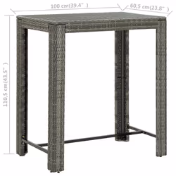 VidaXL 45875 outdoor table - Additional view 6