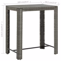 VidaXL 45878 outdoor table - Additional view 6
