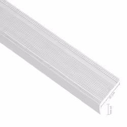 ) vidaXL 5x Stair Nosings L Aluminium Multi Sizes Multi Colours Multi Models - silver, 90 cm (15 pcs - Additional view 5
