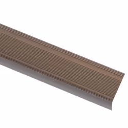 ) vidaXL 5x Stair Nosings L Aluminium Multi Sizes Multi Colours Multi Models - brown, 90 cm (5 pcs - Additional view 2