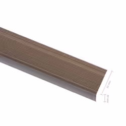 ) vidaXL 5x Stair Nosings L Aluminium Multi Sizes Multi Colours Multi Models - brown, 90 cm (5 pcs - Additional view 5