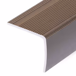 ) vidaXL 5x Stair Nosings L Aluminium Multi Sizes Multi Colours Multi Models - brown, 90 cm (15 pcs - Additional view 4