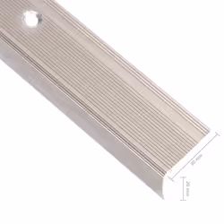 ) vidaXL 5x Stair Nosings L Aluminium Multi Sizes Multi Colours Multi Models - champagne, 90 cm (5 pcs - Additional view 3
